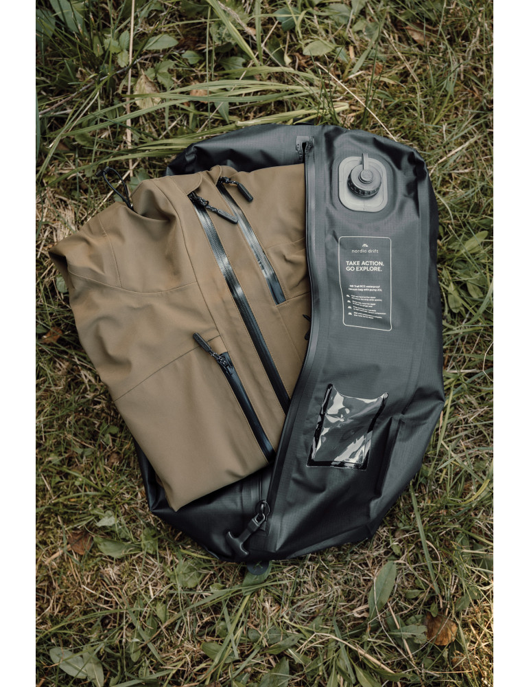 Sac 20L avec pompe sous vide Nordic Drift Trail RCS personnalisable