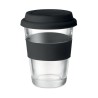 Gobelet en verre personnalisable  350 ml - ASTOGLASS Matières : verre Couleurs : noir cadeau collaborateur premium
