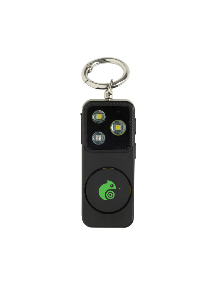 Porte-clés alarme GuardBuddy RCS rechargeable personnalisable