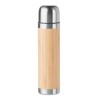 Bouteille isotherme personnalisée en bambou - CHAN Matières : acier inoxydable Couleurs : bois