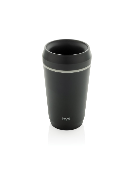Mug Topl 354 ml en plastique recyclé à couvercle 360° personnalisable