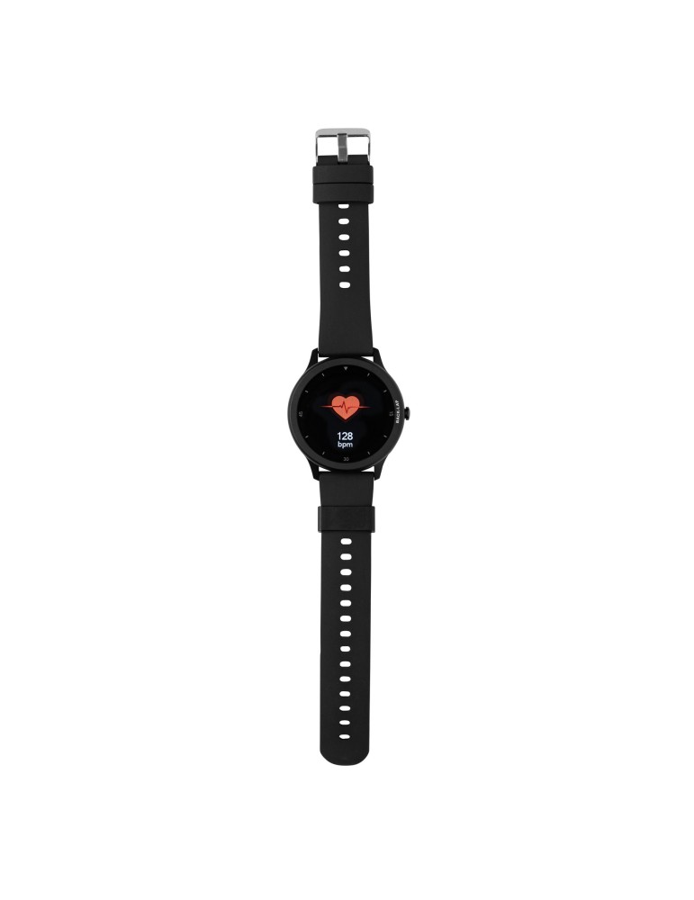 Montre connectée Swiss Peak à écran rond personnalisable