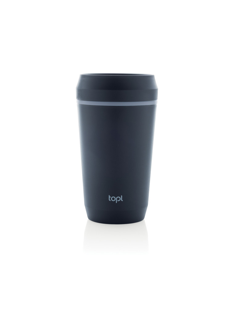 Mug Topl 354 ml en plastique recyclé à couvercle 360° personnalisable