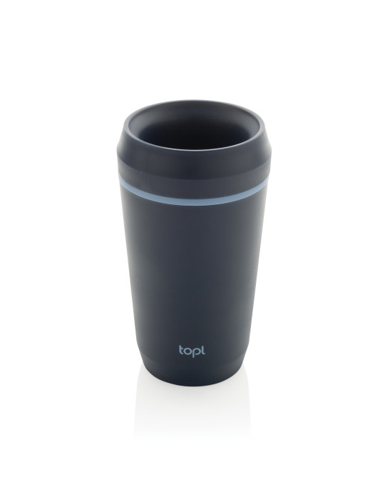 Mug Topl 354 ml en plastique recyclé à couvercle 360° personnalisable
