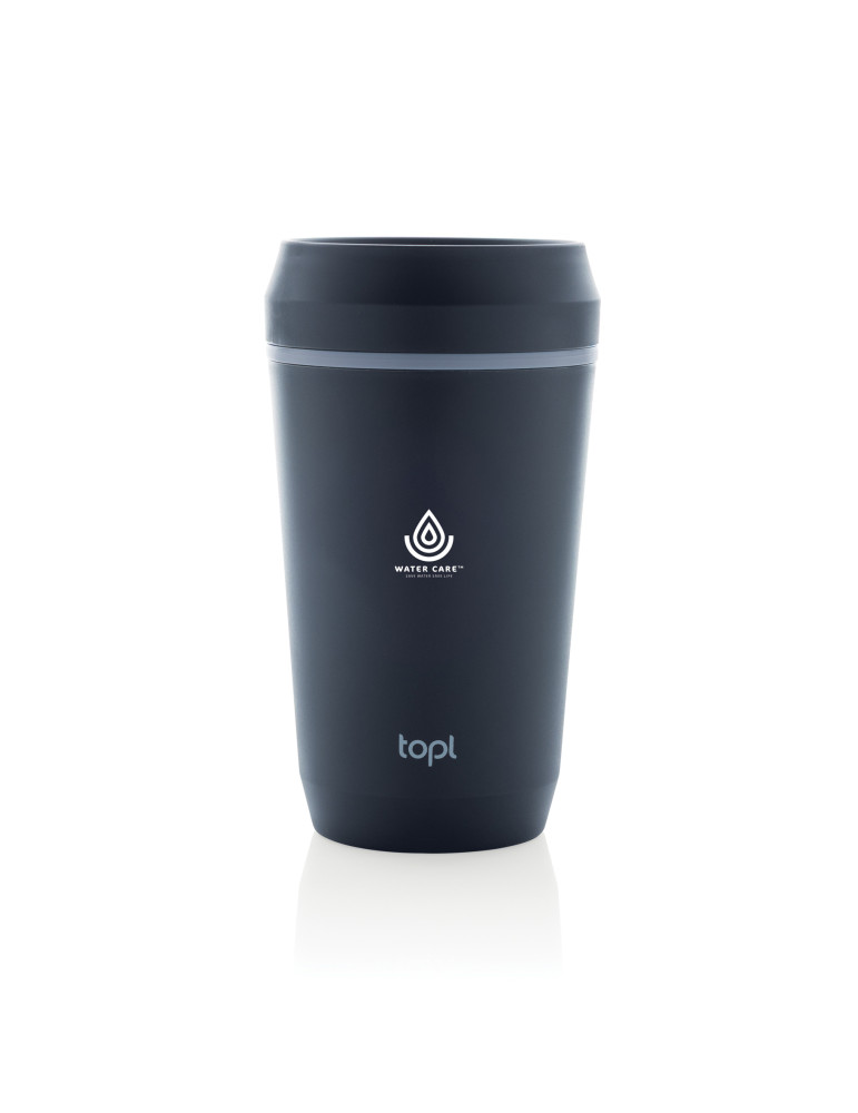 Mug Topl 354 ml en plastique recyclé à couvercle 360° personnalisable