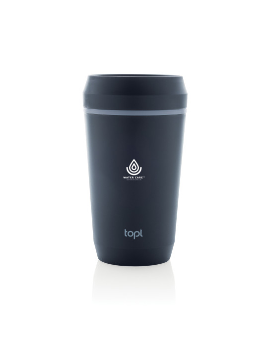 Mug Topl 354 ml en plastique recyclé à couvercle 360° personnalisable