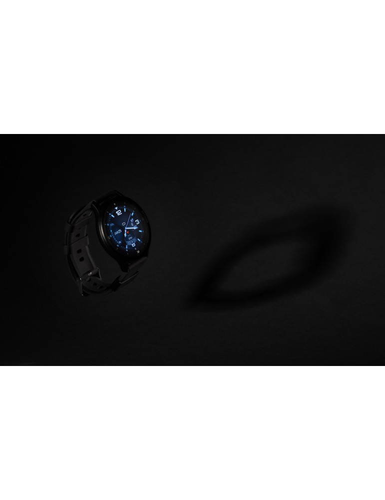 Montre connectée Swiss Peak à écran rond personnalisable