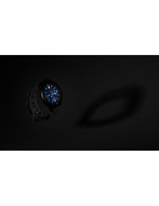 Montre connectée Swiss Peak à écran rond personnalisable