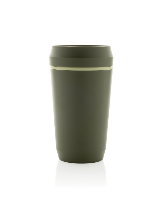 Mug Topl 354 ml en plastique recyclé à couvercle 360° personnalisable