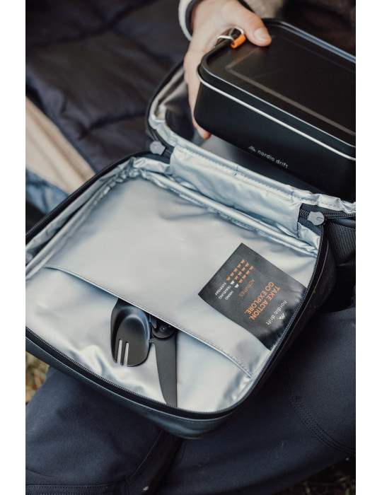 Sac isotherme déjeuner déperlant Nordic Drift Storm RCS personnalisable