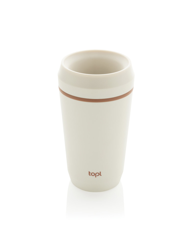 Mug Topl 354 ml en plastique recyclé à couvercle 360° personnalisable