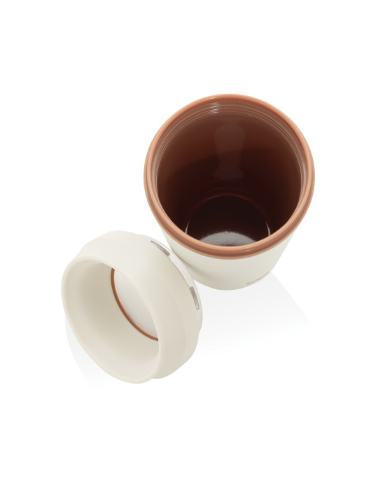 Mug Topl 354 ml en plastique recyclé à couvercle 360° personnalisable