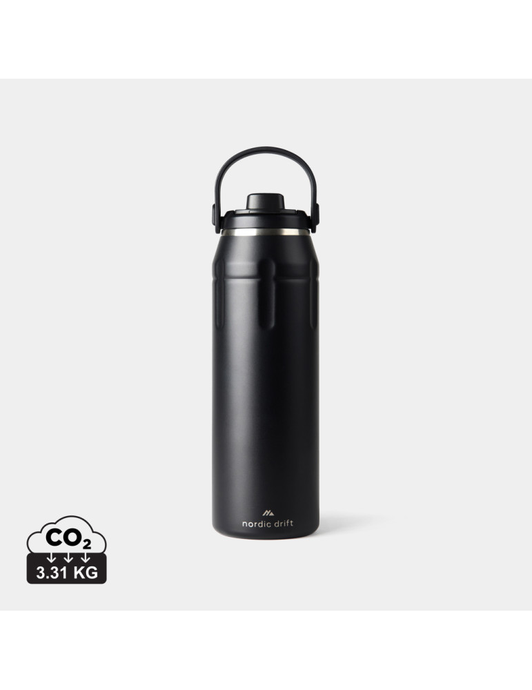 Bouteille isotherme 940ml Nordic Drift Trail RCS personnalisable