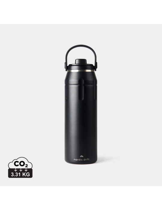 Bouteille isotherme 940ml Nordic Drift Trail RCS personnalisable