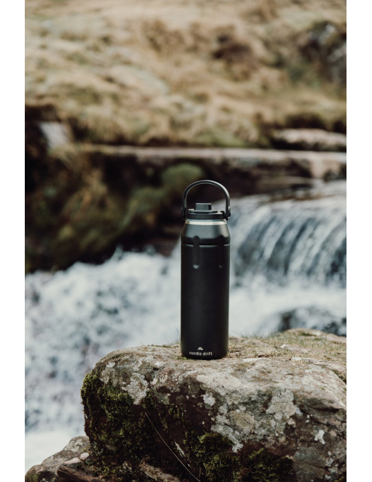 Bouteille isotherme 940ml Nordic Drift Trail RCS personnalisable