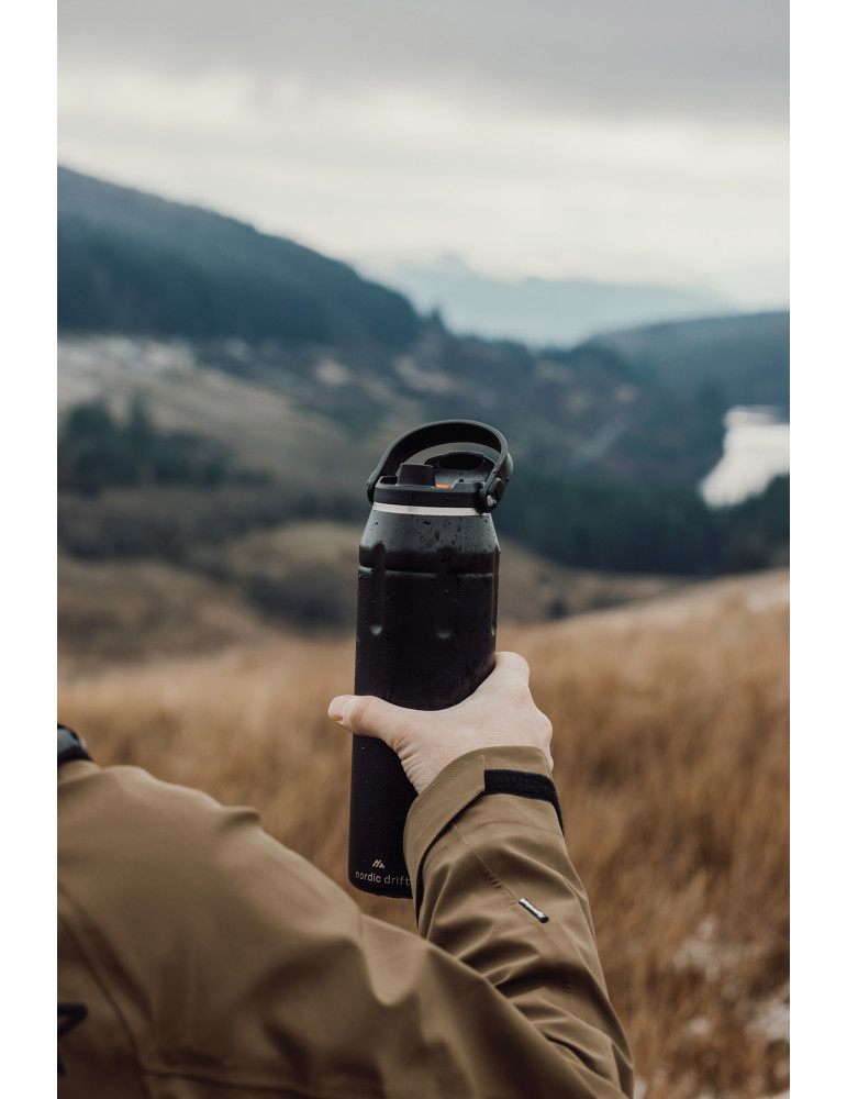 Bouteille isotherme 940ml Nordic Drift Trail RCS personnalisable
