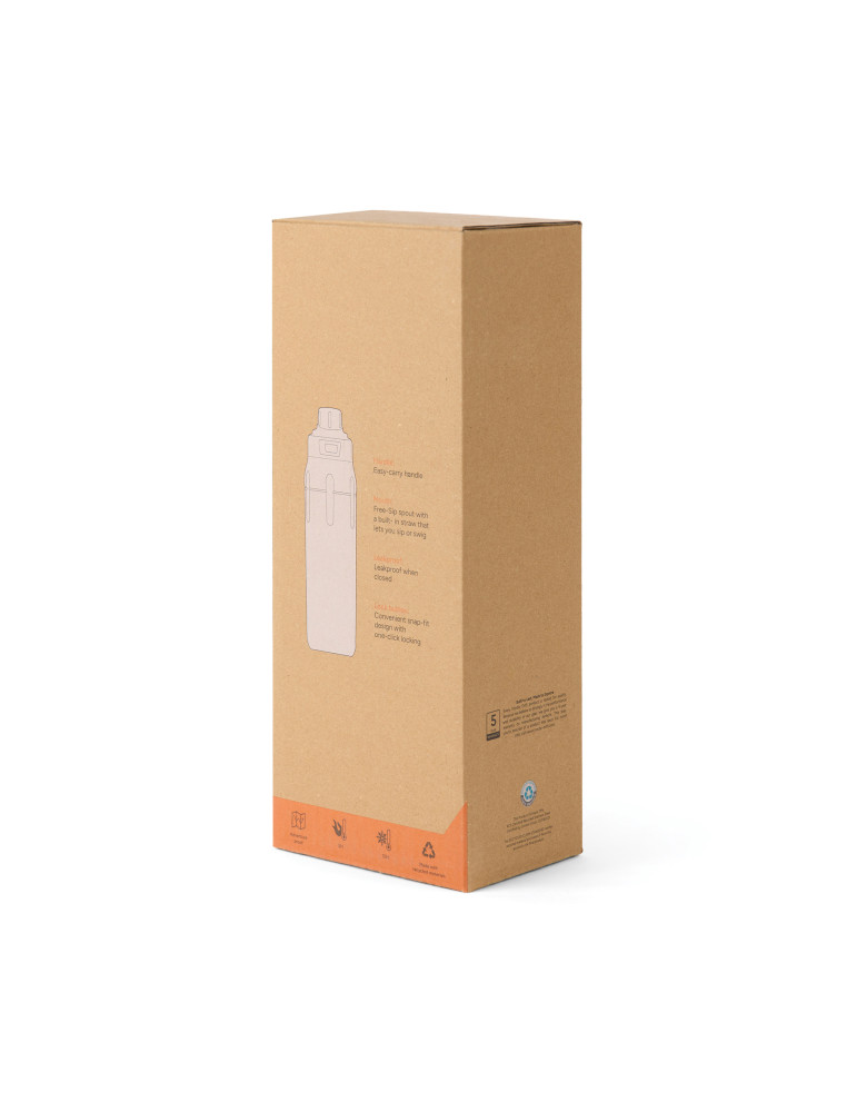 Bouteille sport iso et verrouillable Nordic Drift Trail RCS personnalisable