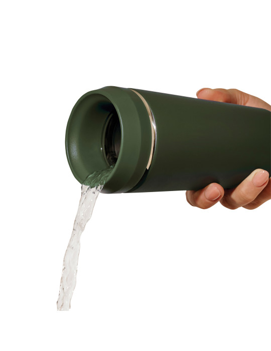 Mug Topl 354 ml en acier recyclé à couvercle 360° personnalisable