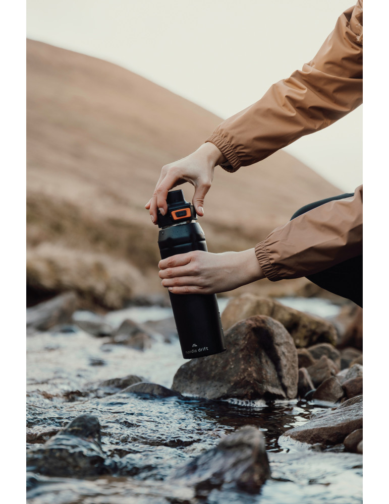 Bouteille sport iso et verrouillable Nordic Drift Trail RCS personnalisable