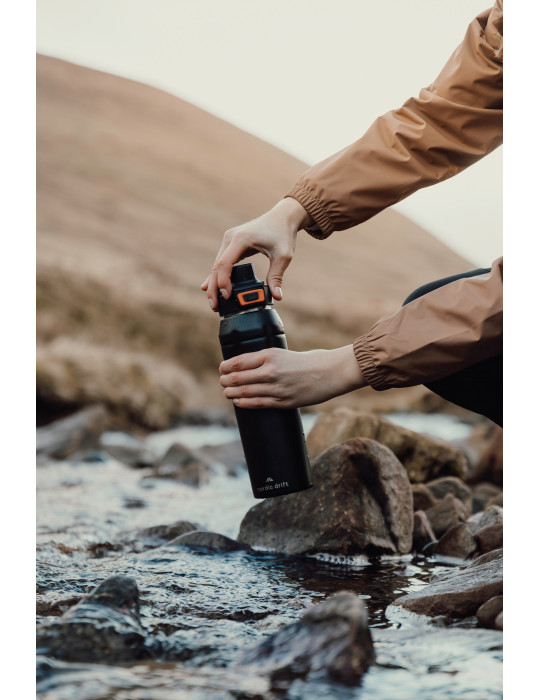 Bouteille sport iso et verrouillable Nordic Drift Trail RCS personnalisable