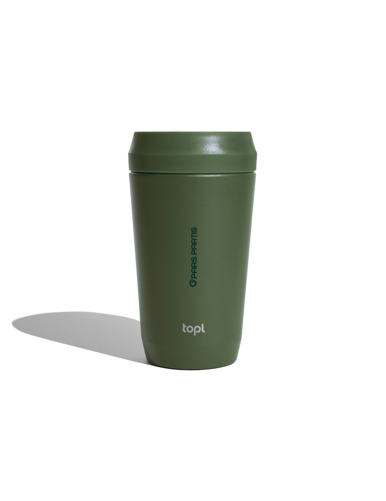 Mug Topl 354 ml en acier recyclé à couvercle 360° personnalisable