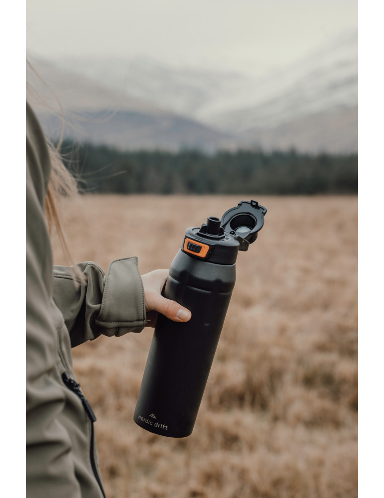 Bouteille sport iso et verrouillable Nordic Drift Trail RCS personnalisable
