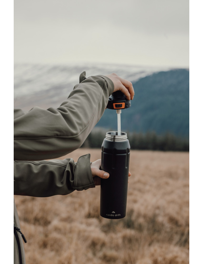Bouteille sport iso et verrouillable Nordic Drift Trail RCS personnalisable
