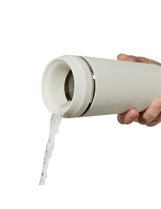 Mug Topl 354 ml en acier recyclé à couvercle 360° personnalisable