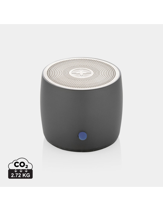 Enceinte Swiss Peak 3 W en aluminium recyclé personnalisable