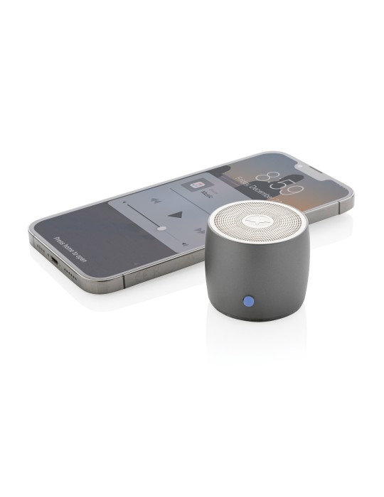 Enceinte Swiss Peak 3 W en aluminium recyclé personnalisable