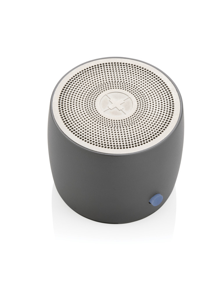 Enceinte Swiss Peak 3 W en aluminium recyclé personnalisable
