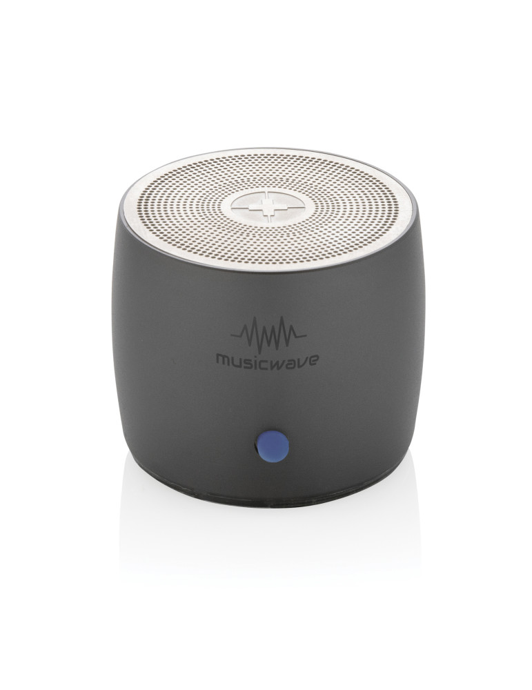Enceinte Swiss Peak 3 W en aluminium recyclé personnalisable