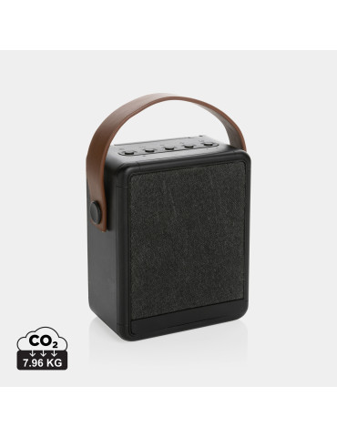 Enceinte solaire Skywave 12 W en ABS recyclé personnalisable