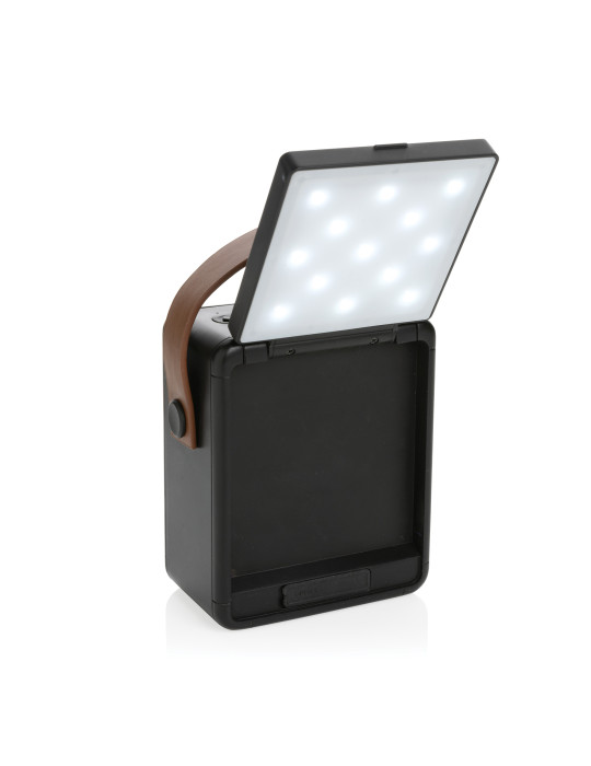 Enceinte solaire Skywave 12 W en ABS recyclé personnalisable