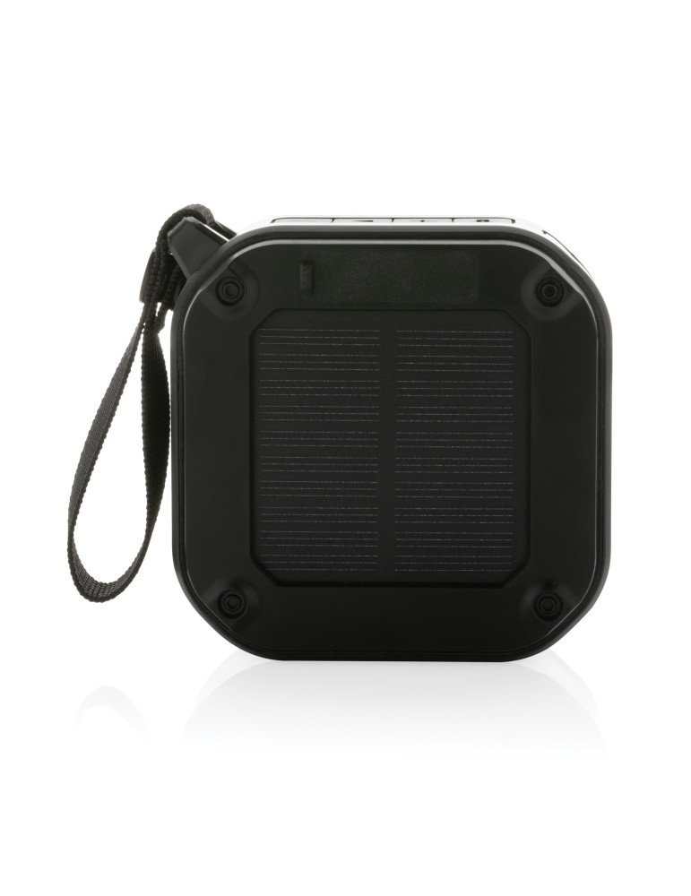 Enceinte solaire Sunwave 3 W avec lampe personnalisable