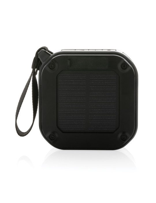 Enceinte solaire Sunwave 3 W avec lampe personnalisable