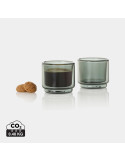 Deux tasses expresso AdHoc Impact 45 ml double paroi personnalisable