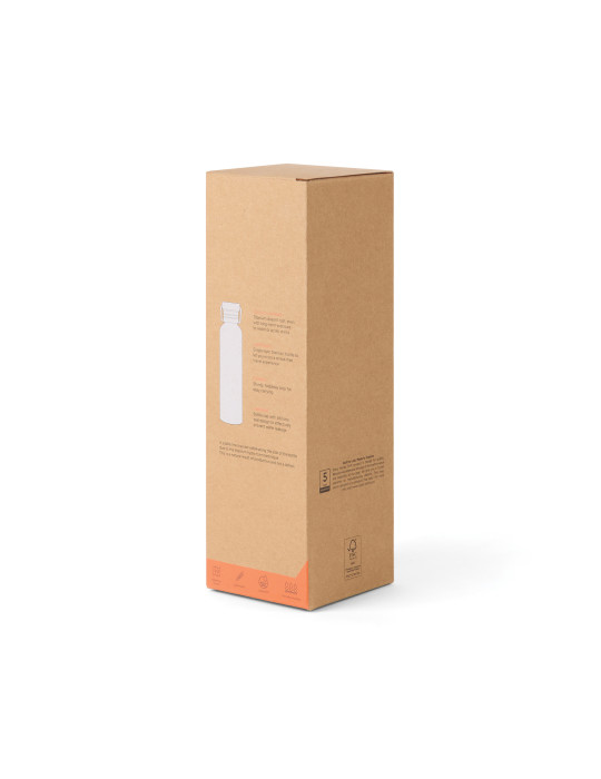 Gourde 600ml ultra légère titane Nordic Drift Trail personnalisable