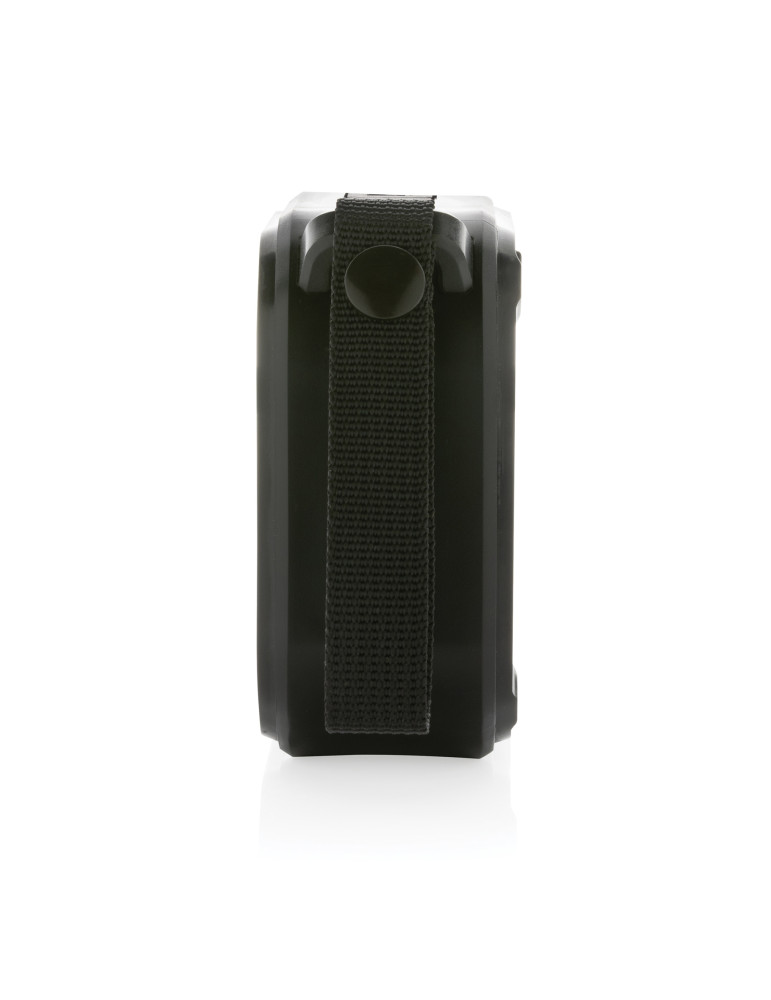 Enceinte solaire Sunwave 3 W avec lampe personnalisable