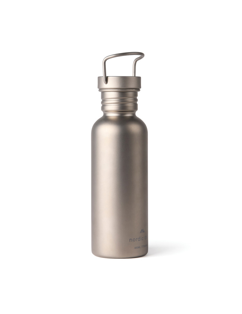 Gourde 600ml ultra légère titane Nordic Drift Trail personnalisable