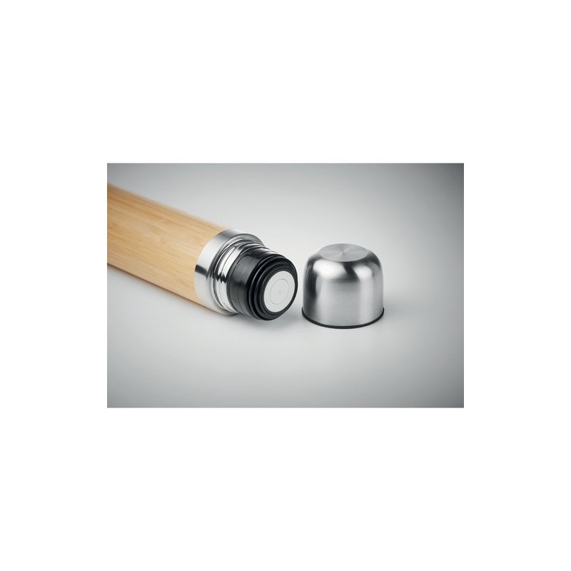 Bouteille Isotherme CHAN BAMBOO - Élégance Naturelle