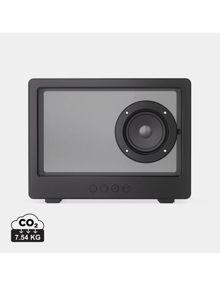Enceinte Soundclear 5 W translucide avec RGB personnalisable