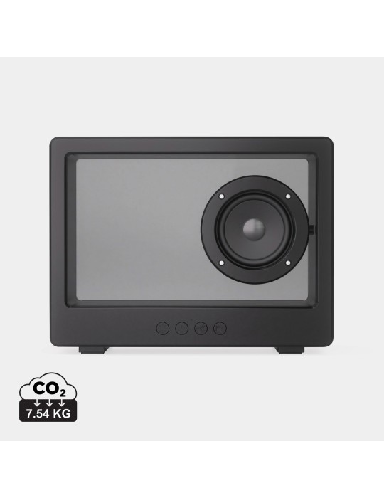Enceinte Soundclear 5 W translucide avec RGB personnalisable