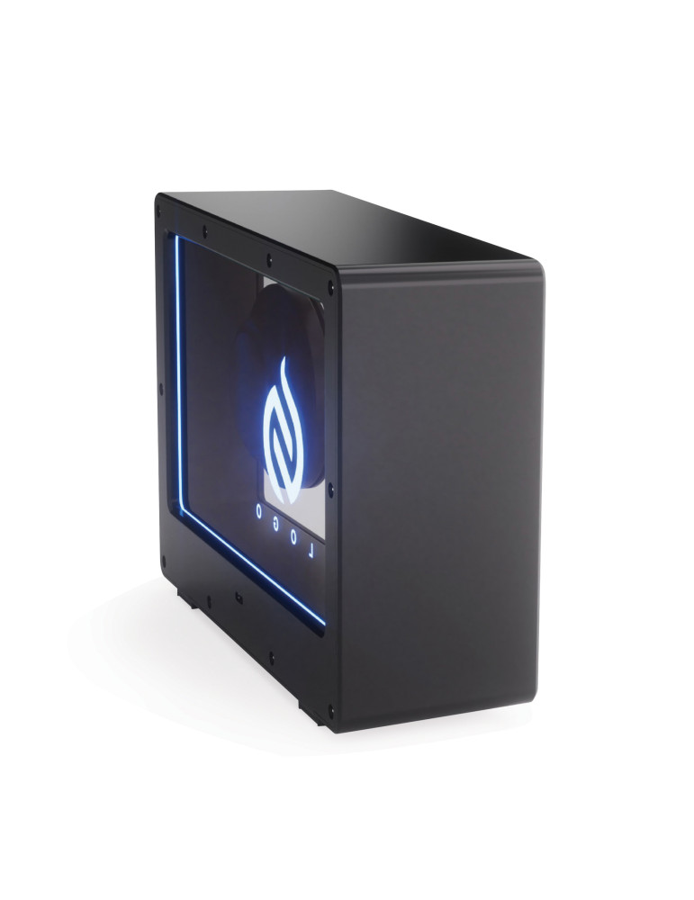 Enceinte Soundclear 5 W translucide avec RGB personnalisable