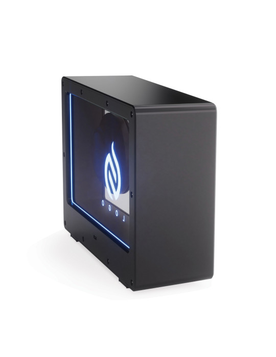 Enceinte Soundclear 5 W translucide avec RGB personnalisable
