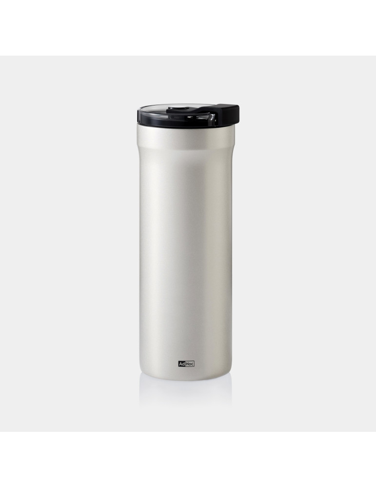 Mug isotherme AdHoc Pulse 500 ml en inox personnalisable