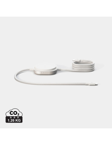 Câble de charge ZENS USB-C Pro 2 avec module Qi2 personnalisable