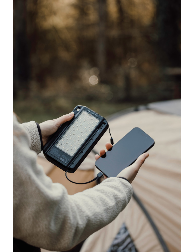 Batterie externe solaire 10.000mAh Nordic Drift Titan personnalisable