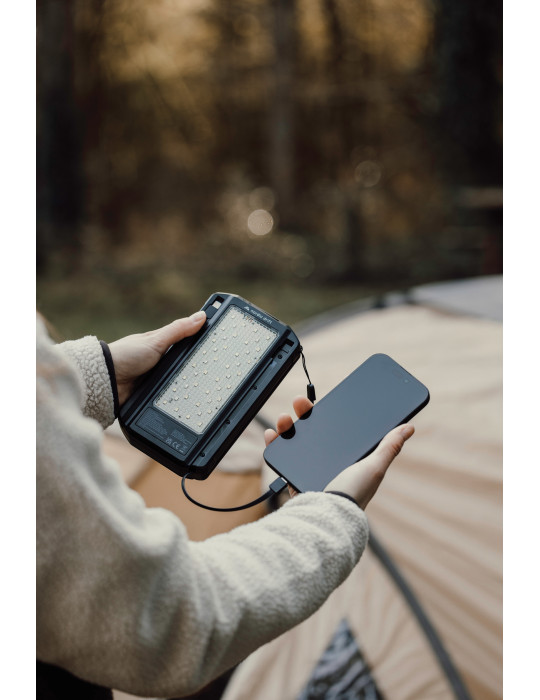 Batterie externe solaire 10.000mAh Nordic Drift Titan personnalisable