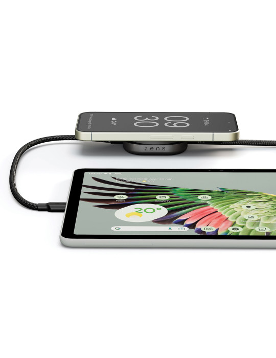 Câble de charge ZENS USB-C Pro 2 avec module Qi2 personnalisable